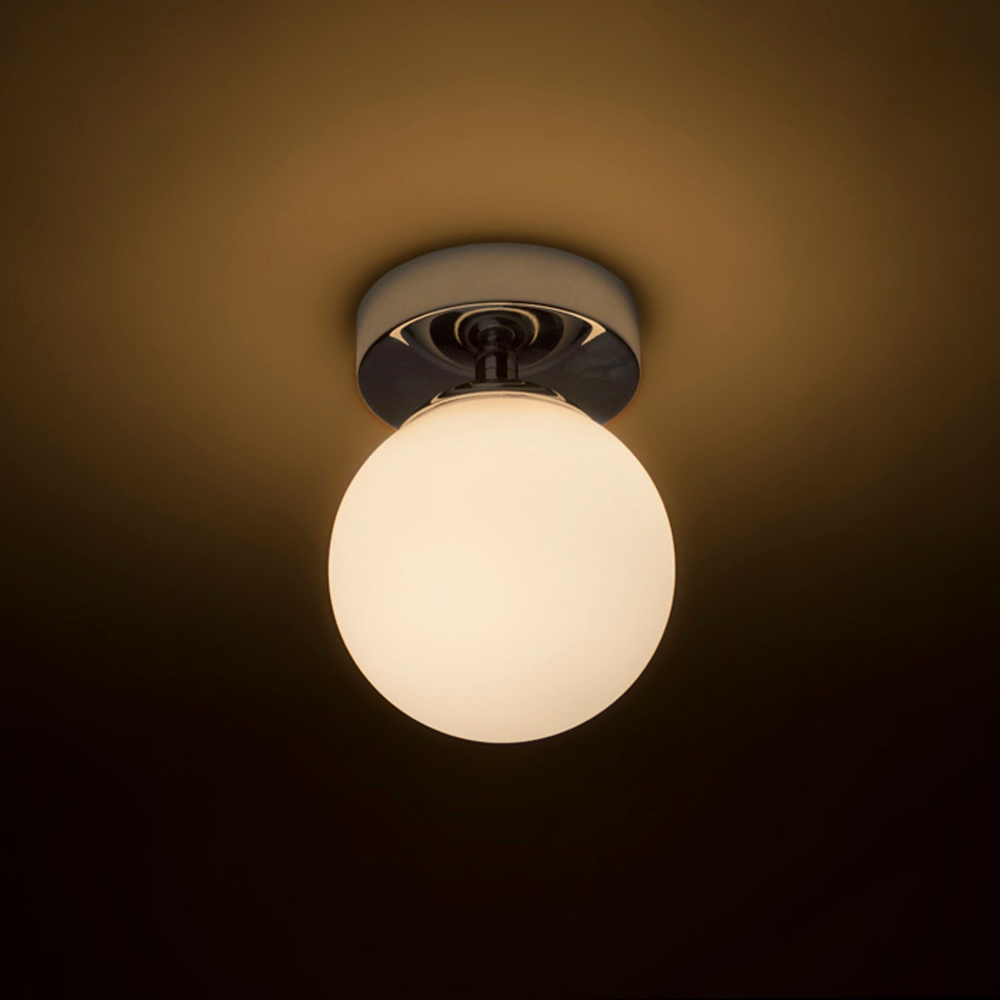 RENDL surface mounted lamp BOLLY ceiling  chrome 230V LED 6W IP44  3000K R12200 3