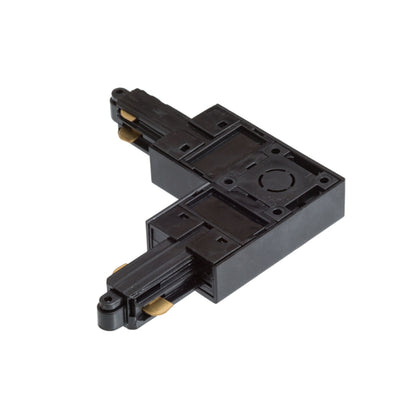 RENDL 1-circuit track system 1F L connector (outer polarity) black  230V  R12267 2