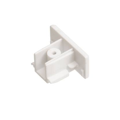RENDL 1-circuit track system 1F end cap white   R12290 2