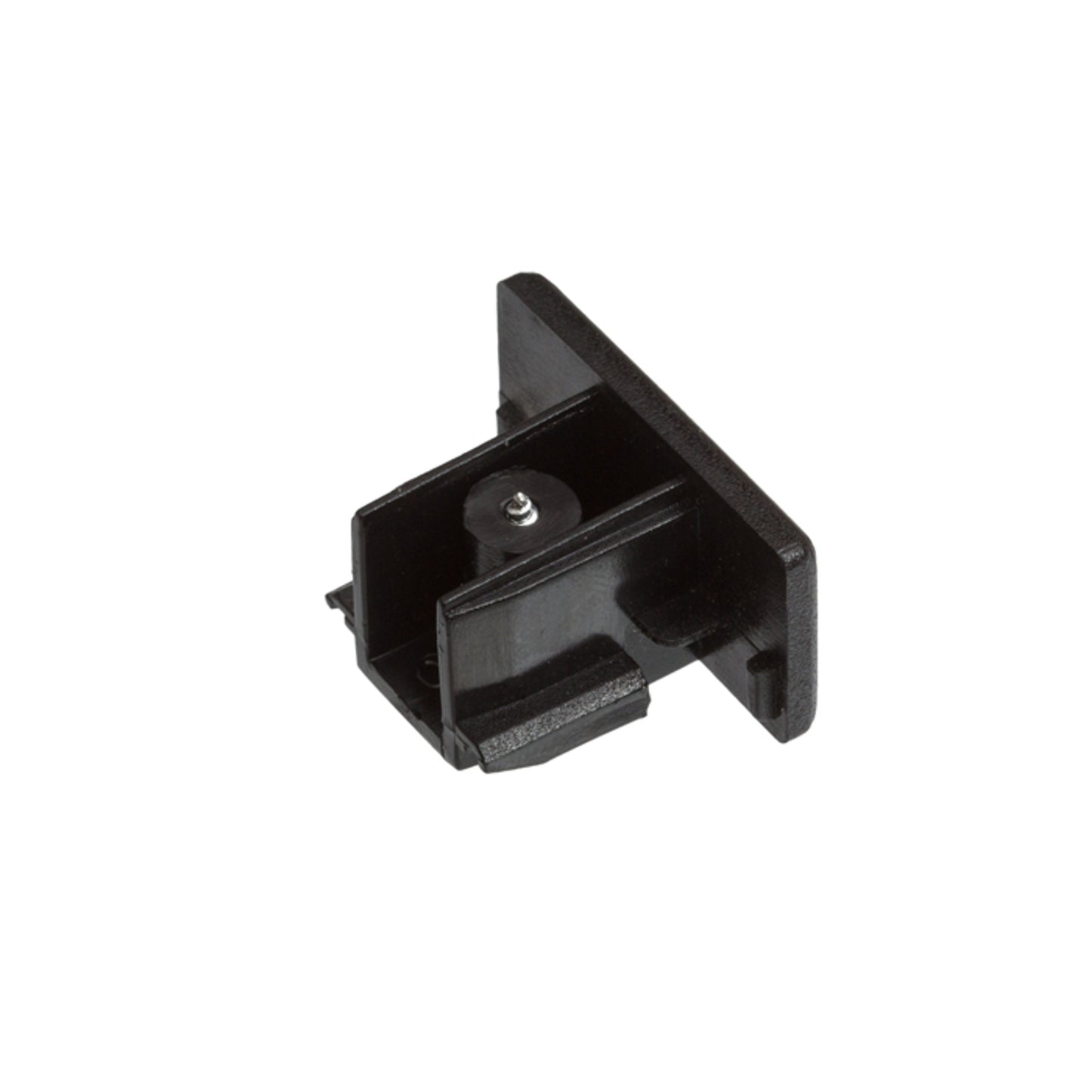 RENDL 1-circuit track system 1F end cap black  R12291 2