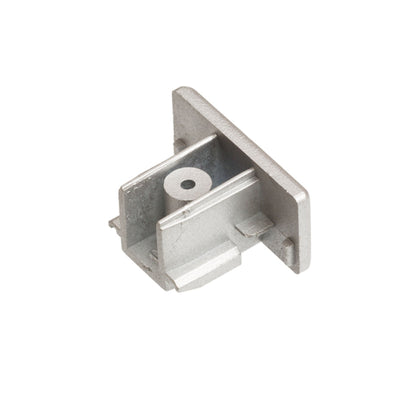 RENDL 1-circuit track system 1F end cap silver grey   R12292 2