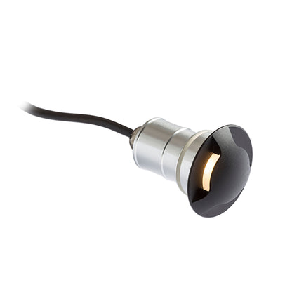 RENDL outdoor lamp KICK III recessed black 230V LED 3W IP54 3000K R12621 4
