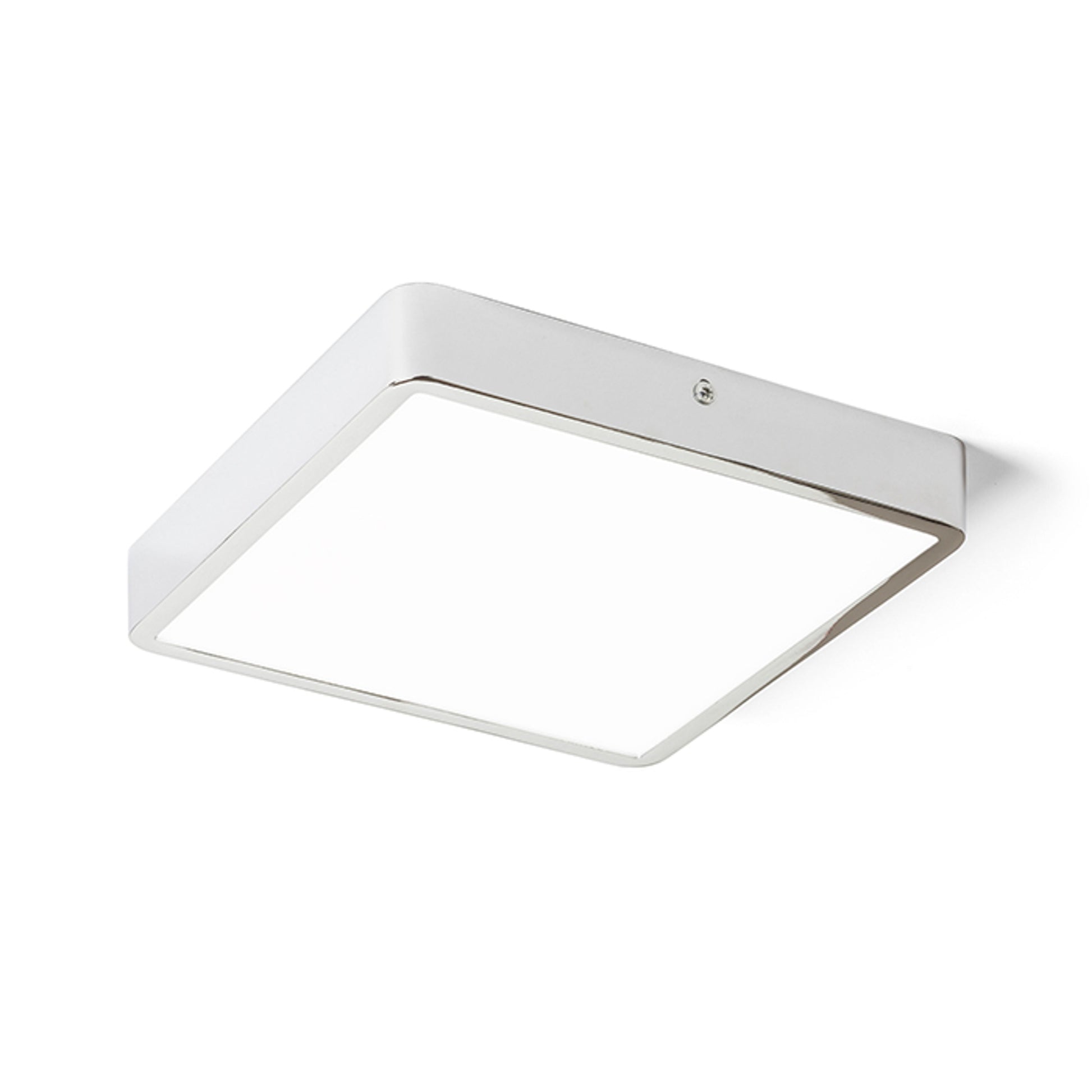 RENDL surface mounted lamp HUE SQ 22 ceiling  chrome 230V LED 24W  3000K R12817 1