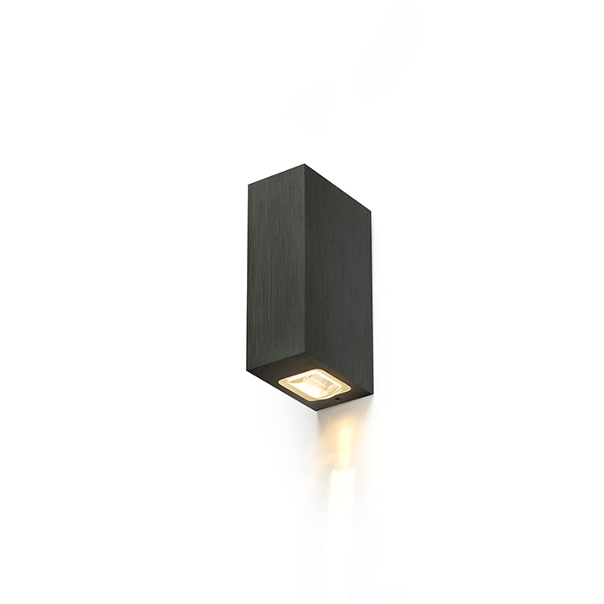 RENDL outdoor lamp NICK II wall  anodized black 230V LED 2x3W 10° IP54  3000K R12828 1