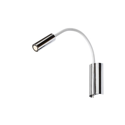 RENDL spotlight SHOW wall white chrome 230V LED 3W  3000K R12896 4