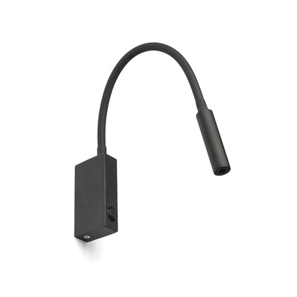 RENDL spotlight EKE wall black 230V LED 3W 60° 3000K R12945 1