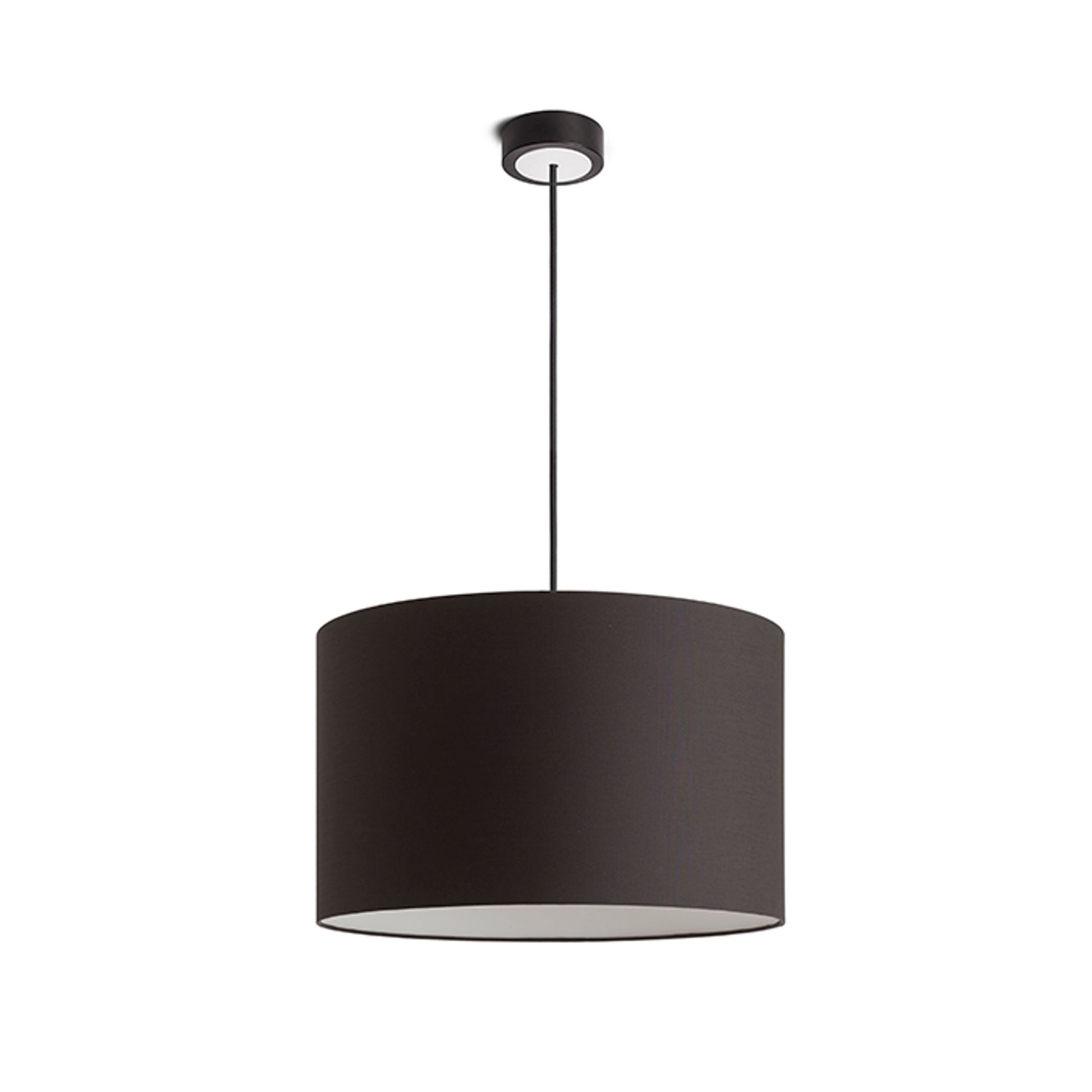 RENDL shades, shade bases, pendent sets RON 40/25 shade Polycotton black/white PVC max. 23W R13050 4