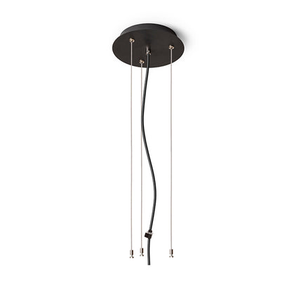 RENDL surface mounted lamp MEZZO 40/60 suspension kit black  230V  R13331 2
