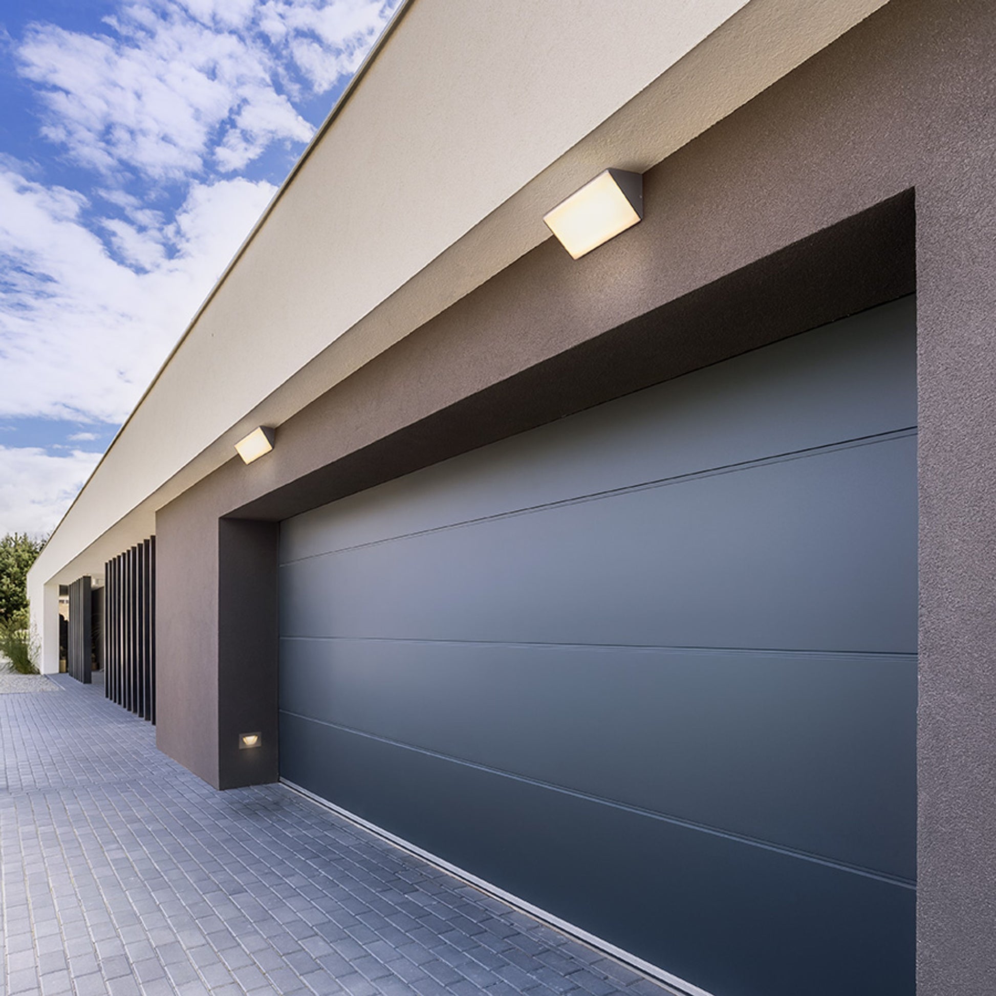 RENDL outdoor lamp ANDANTE wall anthracite grey matte acrylic 230V LED 21W IP65  3000K R13504 3