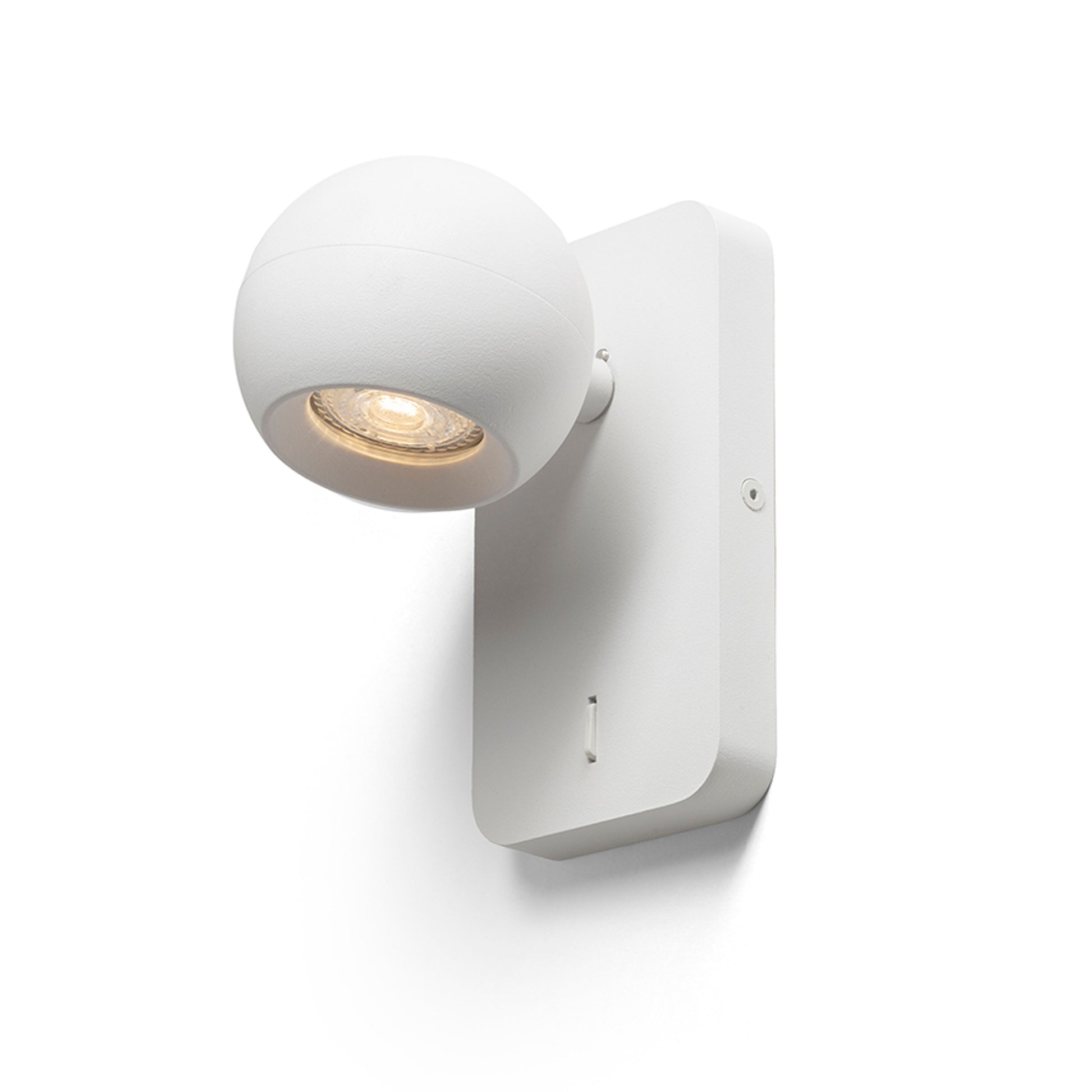RENDL spotlight SIENA wall white  230V LED GU10 9W R13761 9