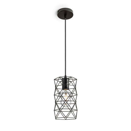 RENDL pendant lamp ILUSIA pendant black  230V LED E27 15W R13892 1