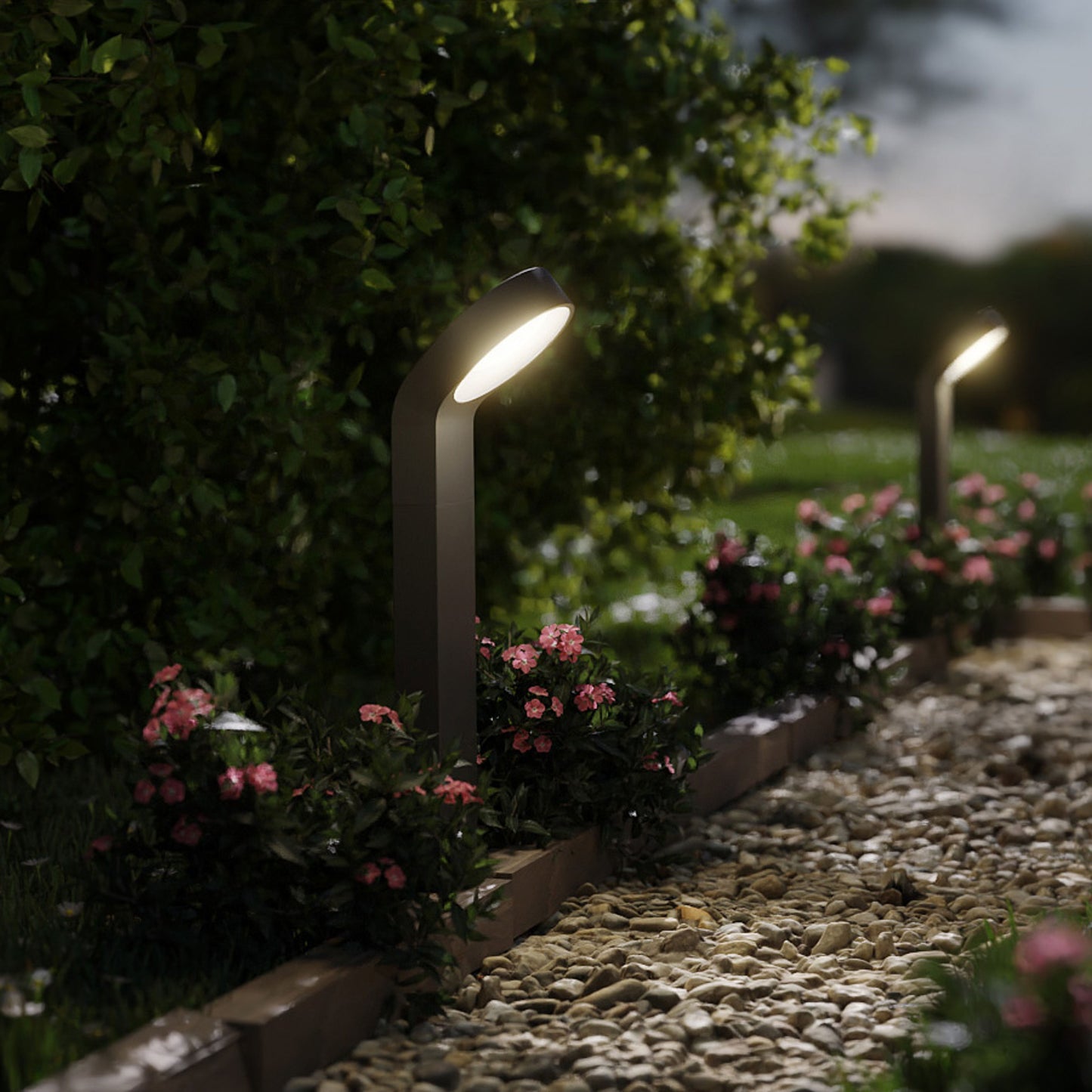 RENDL outdoor lamp ELIA floor anthracite grey  230V LED 9W IP44  3000K R13932 4