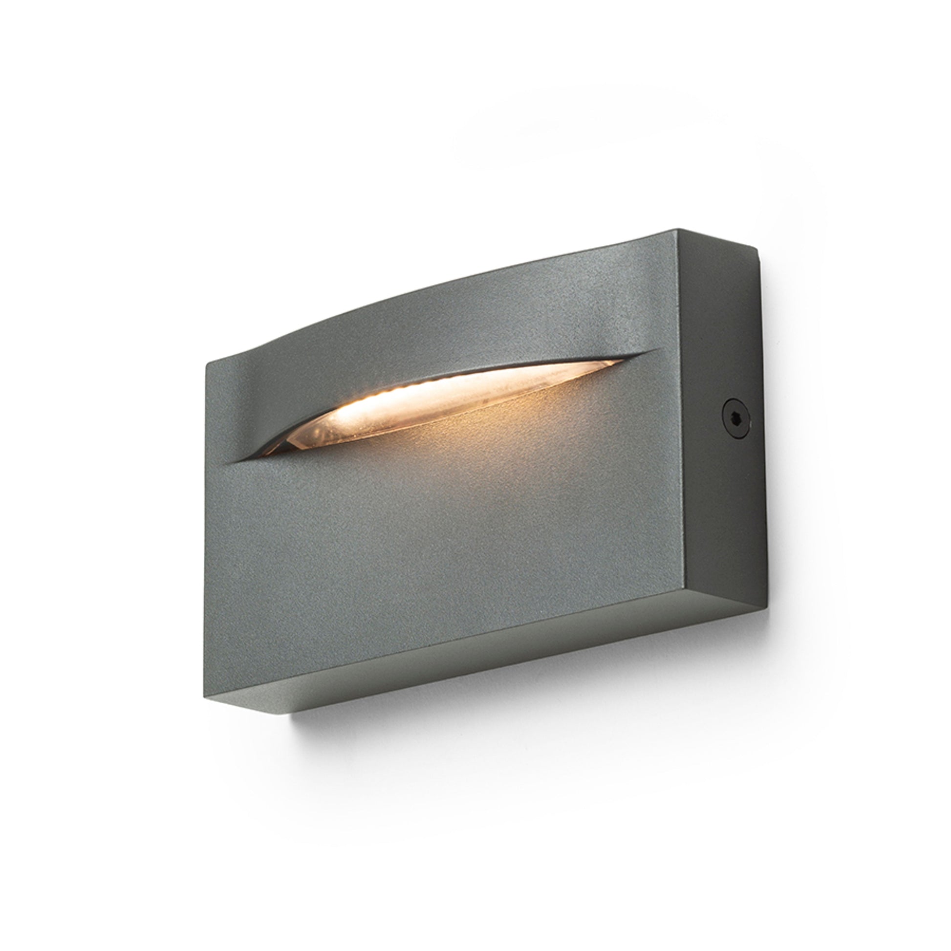 RENDL outdoor lamp BOBO RC wall anthracite grey  230V LED 8W IP65  3000K R13934 1