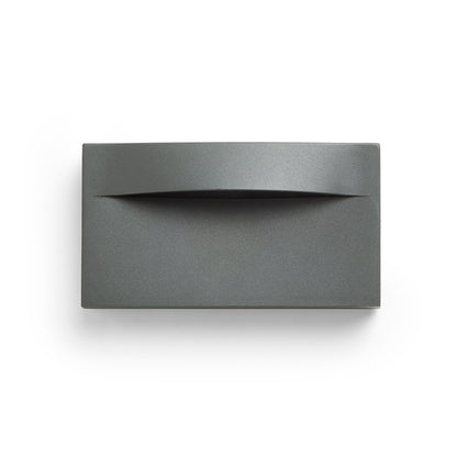 RENDL outdoor lamp BOBO RC wall anthracite grey  230V LED 8W IP65  3000K R13934 5