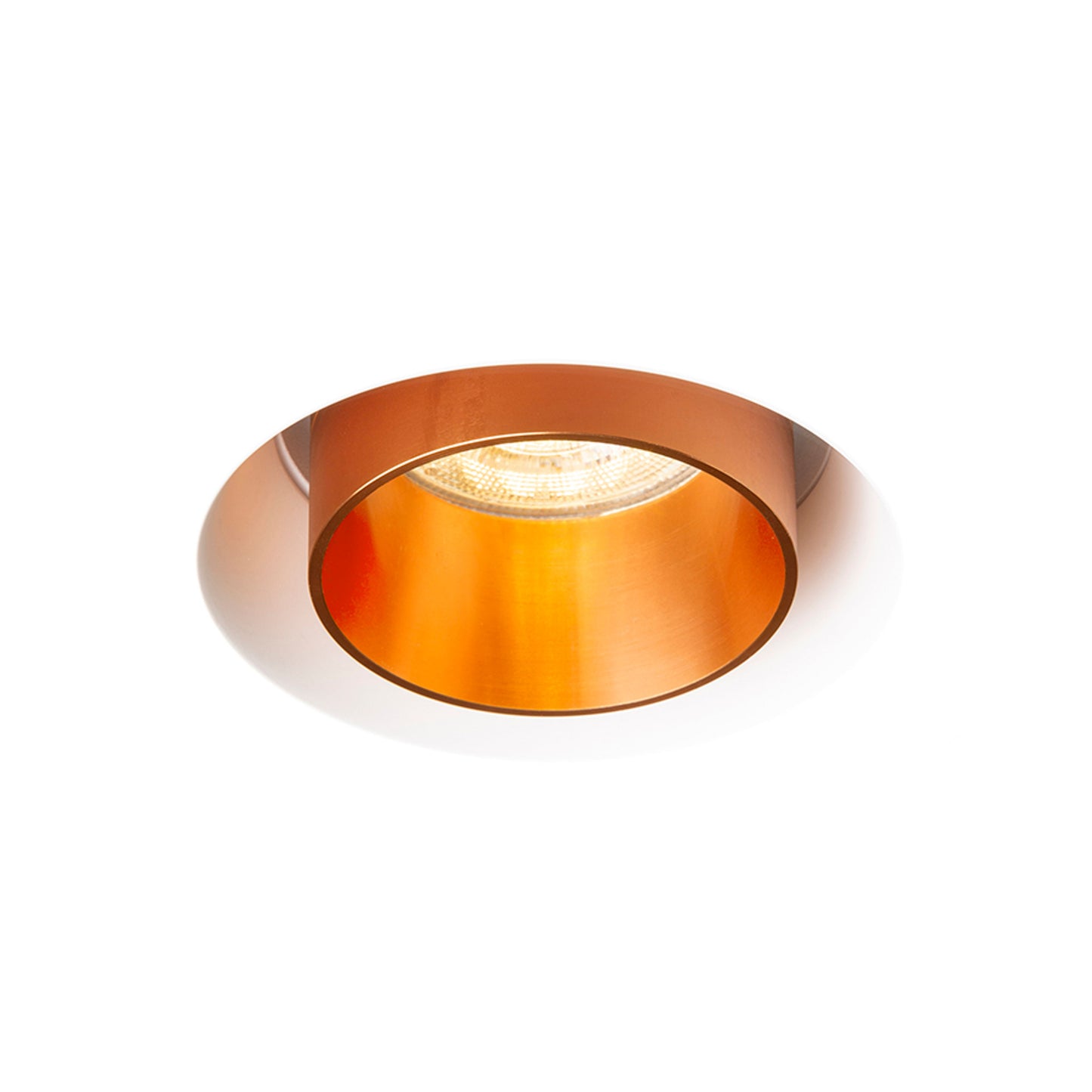 RENDL recessed light DAYTONA directional plaster/brushed copper 230V LED GU10 8W R14162 2