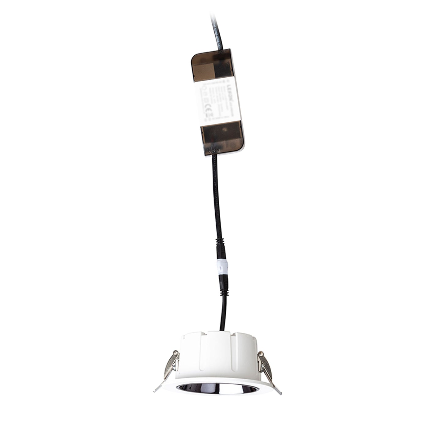 RENDL recessed light ANSEL recessed white black chrome 230V LED 12W 60°  3000K R14238 4