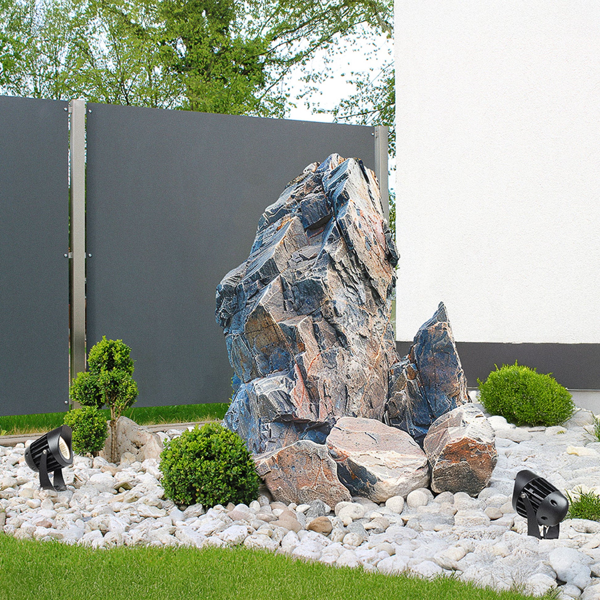 RENDL outdoor lamp HAVANA on spike black  230V LED 20W 26° IP65  3000K R14383 8