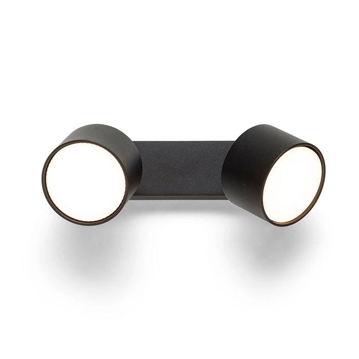 RENDL spotlight PIXEL II surface mounted black 230V LED GX53 2x7W R14405 2