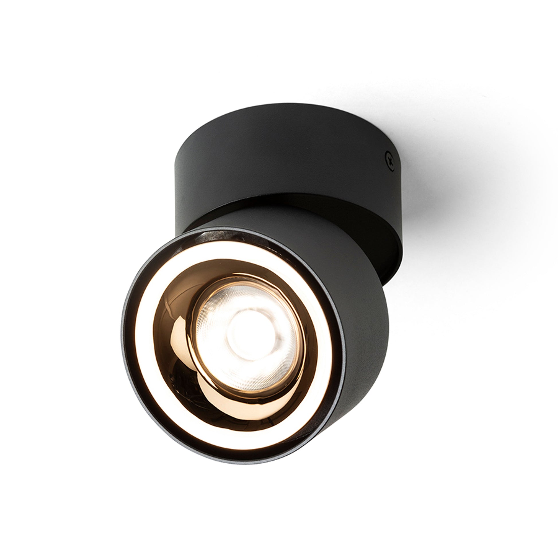 RENDL surface mounted lamp ALBANO surface mounted black/gold  230V LED 5W  3000K R14426 4