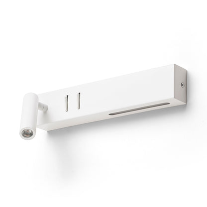 RENDL spotlight ODEON wall with backlighting white  230V LED 8+3W 30°  3000K R14523 4
