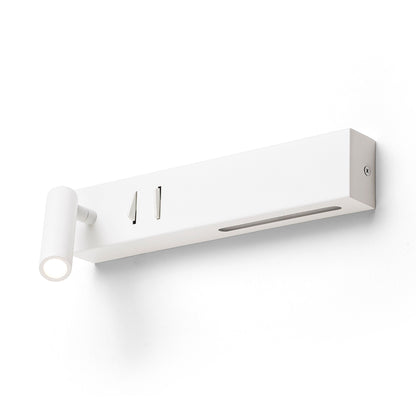 RENDL spotlight ODEON wall with backlighting white  230V LED 8+3W 30°  3000K R14523 5