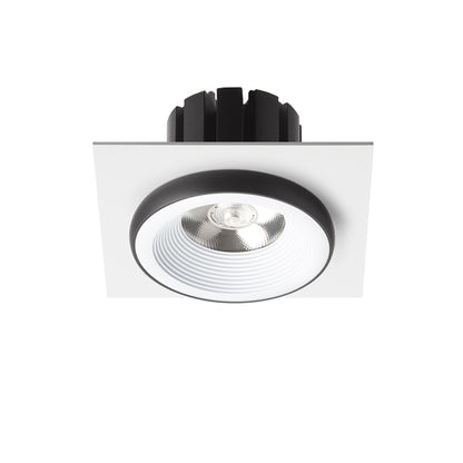 RENDL recessed light SHARM SQ I recessed white/black 230V LED 10W 24° 3000K R14580 2